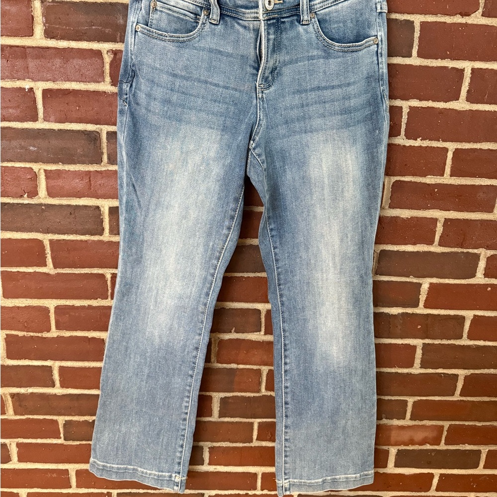 INC International Concepts Blue Boot Cut Jeans